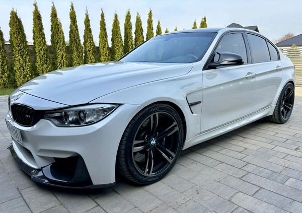 BMW M3 cena 169000 przebieg: 64500, rok produkcji 2016 z Chmielnik małe 781